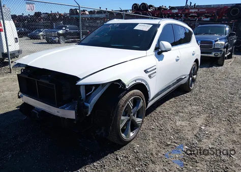 2025 Genesis Gv80 3.5T Prestige Awd z USA, uszkodzony, nr VIN KMUHEESC0SU268693